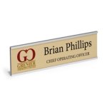Wall Mount Full Color Nameplate