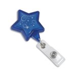 Blue Star Pre-Designed Badge Reel