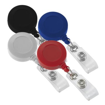 Round Solid Color Badge Reel Variety Pack