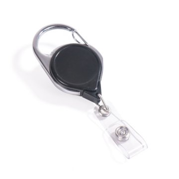 Badge Reel - Carabiner w/ Belt Clip