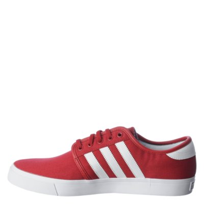 adidas men's seeley skate shoe red