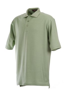 Mini Stripe Cotton/Polly Heavy Weight Polo