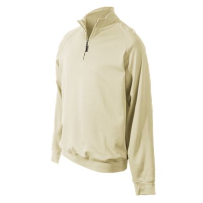 Fairway & Greene Mens Fairway Fleece Solid Long Sleeve 1/4 Zip
