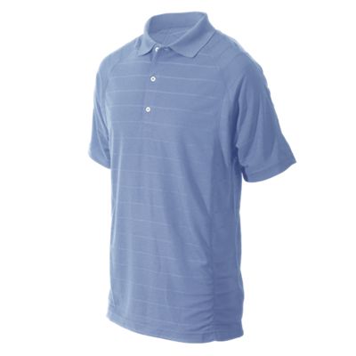 Zero Restriction  Short Sleeve "Ghost Stripe" Polo