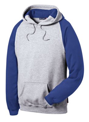 Sport Tek Colorblock Pullover Hooded Sweatshirt