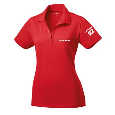 Women's Sport Tek Ladies Micropique Sport-Wick; Sport Shirt in White