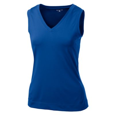 Women's Sport Tek Ladies NRG Fitness Tank in White