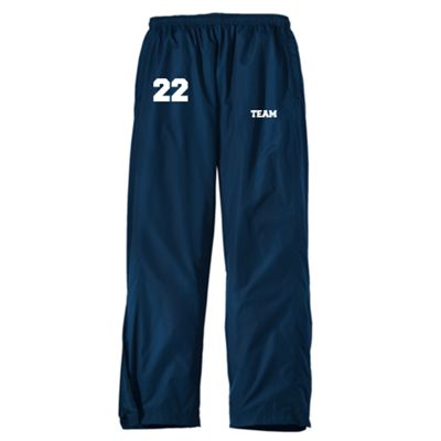 Men's Sport Tek Wind Pant in Maroon