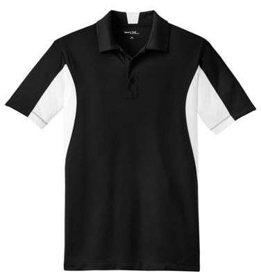 Sport Tek Side Blocked Micropique Sport-Wick; Sport Shirt