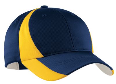 Sport Tek Dry Zone; Nylon Colorblock Cap