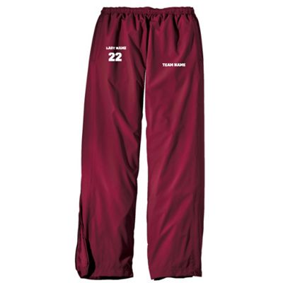 Sport Tek Youth Wind Pant in Maroon