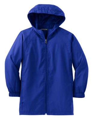 Sport Tek Youth Hooded Raglan Jacket