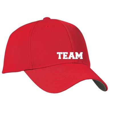 Sport Tek Youth Dry Zone; Nylon Cap in White