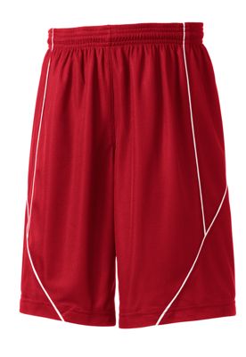 Sport Tek Youth PosiCharge Mesh; Reversible Spliced Short
