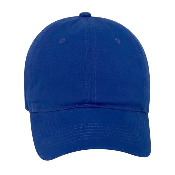 Brushed Twill 6 Panel Cap