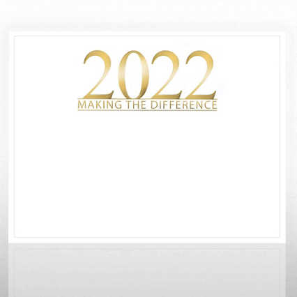 Foil Certificate Paper - 2022 Making the Difference
