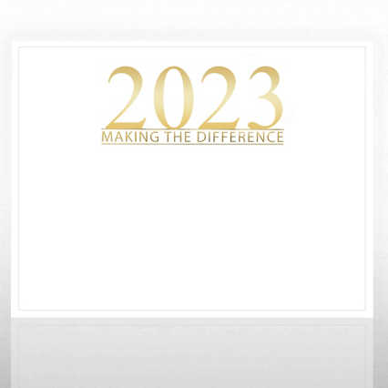 Foil Certificate Paper - 2023 Making the Difference