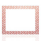 View larger image of Foil-Stamped Certificate Paper - Basket Weave - Rose Gold
