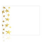 View larger image of Foil-Stamped Certificate Paper -  Gold Starfish