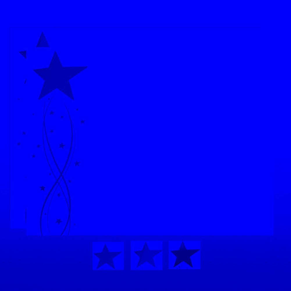 Foil Certificate Paper - Radiant Shooting Star - Side - Baudville