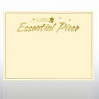 View larger image of Foil Certificate Paper - Essential Piece - Cream w/ Gold