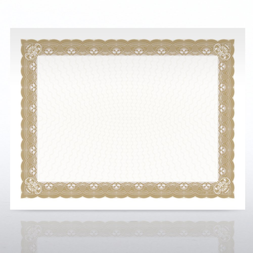 Cabaret Certificate Paper
