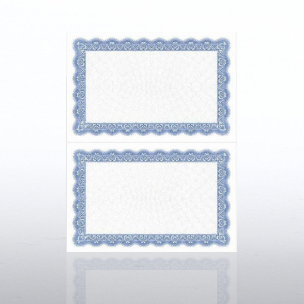 View larger image of Certificate Paper - Official - Half-Size - Royal Blue