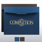 View larger image of Completion Foil-Stamped Certificate Folder