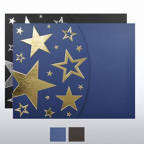 View larger image of Foil-Stamped Embossed Certificate Folder - Bright Stars