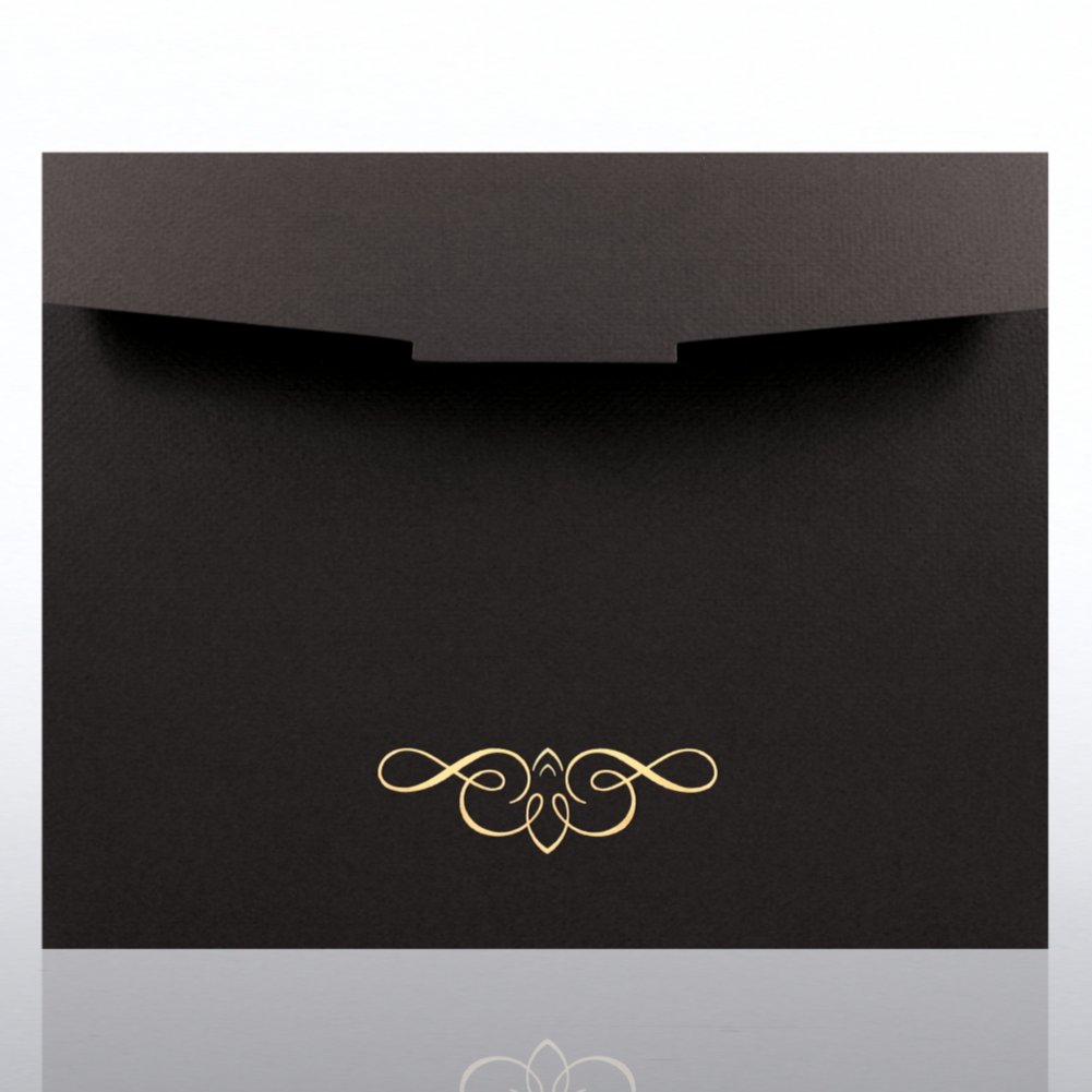 Ornate Foil Certificate Folder