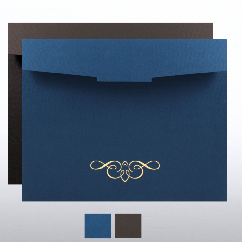 Ornate Foil Certificate Folder