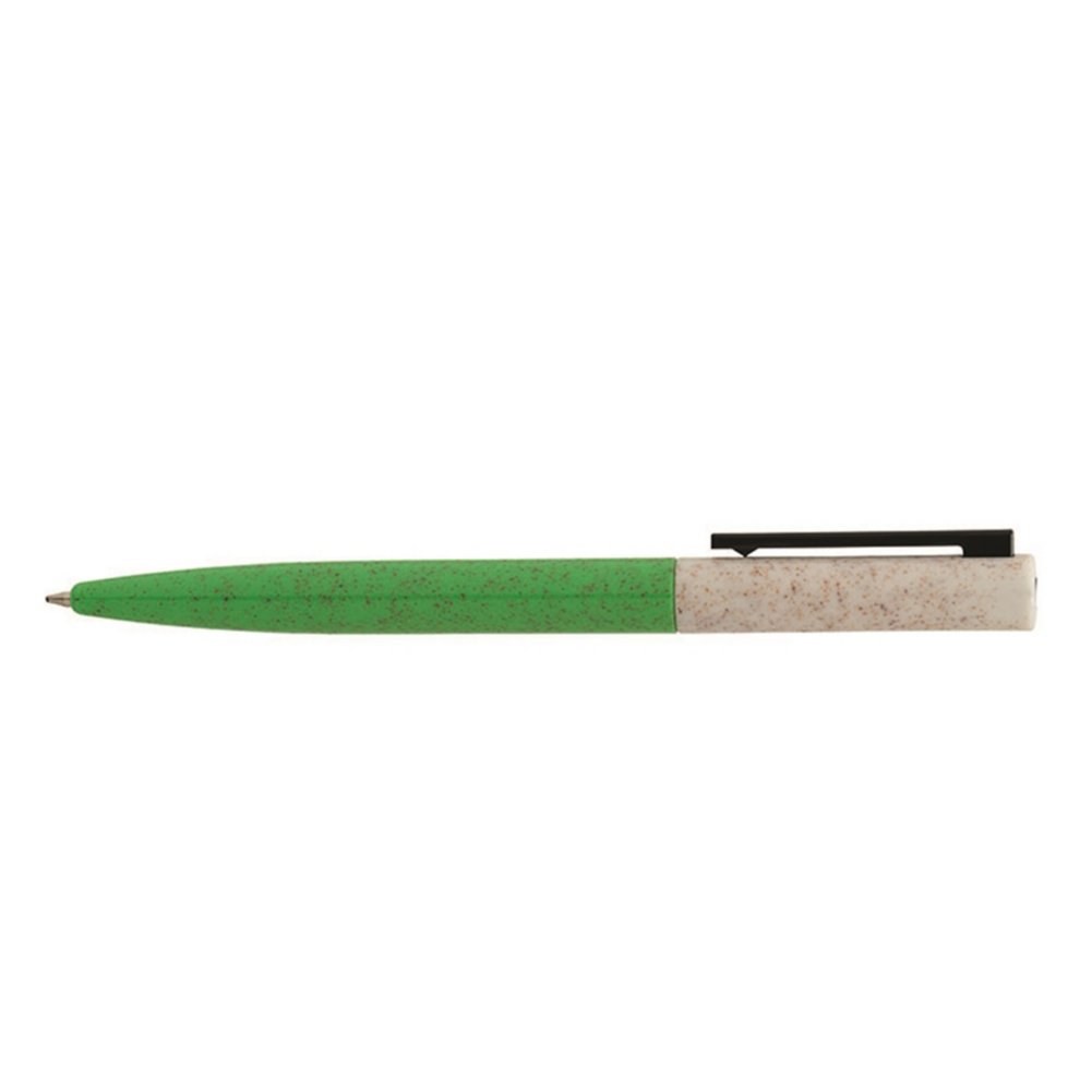 Add Your Logo:  Lucky Clover Recycled Twist Pen