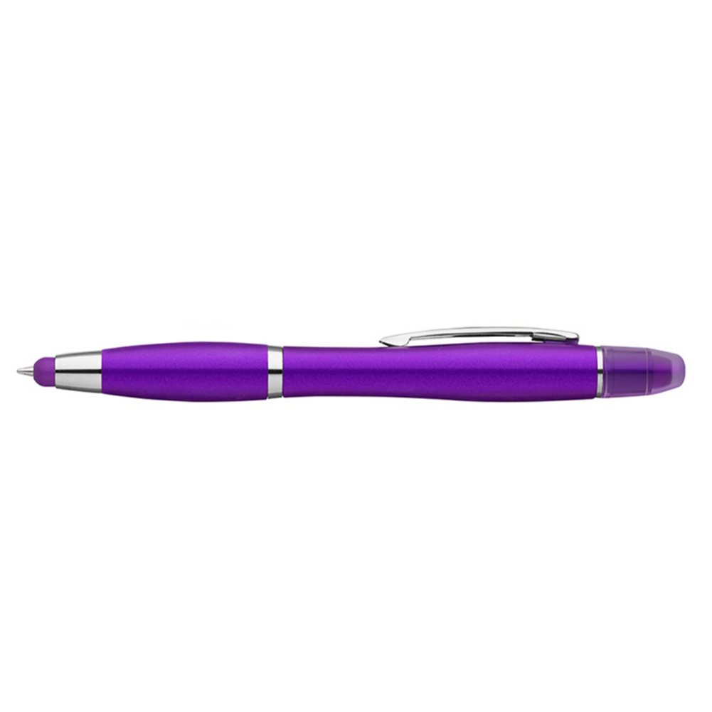 Add Your Logo:  3-in-Wonderful Pen, Highlighter, Stylus