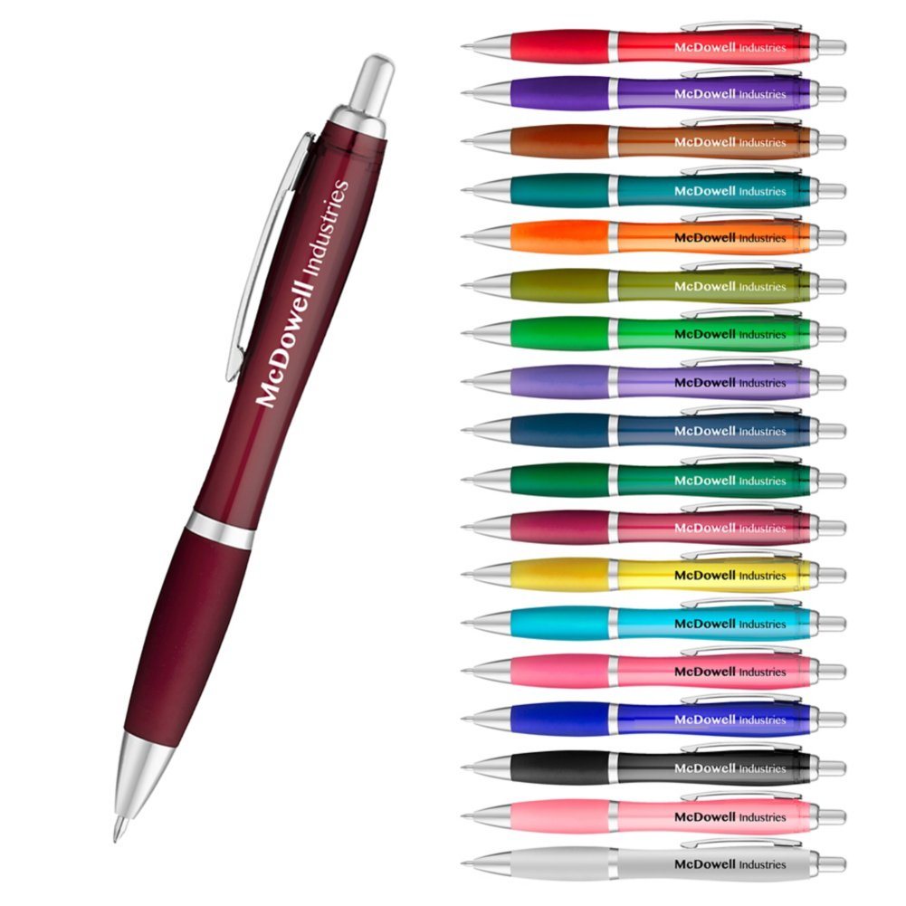 View larger image of Add Your Logo:  Classic Curve Ballpoint Pen