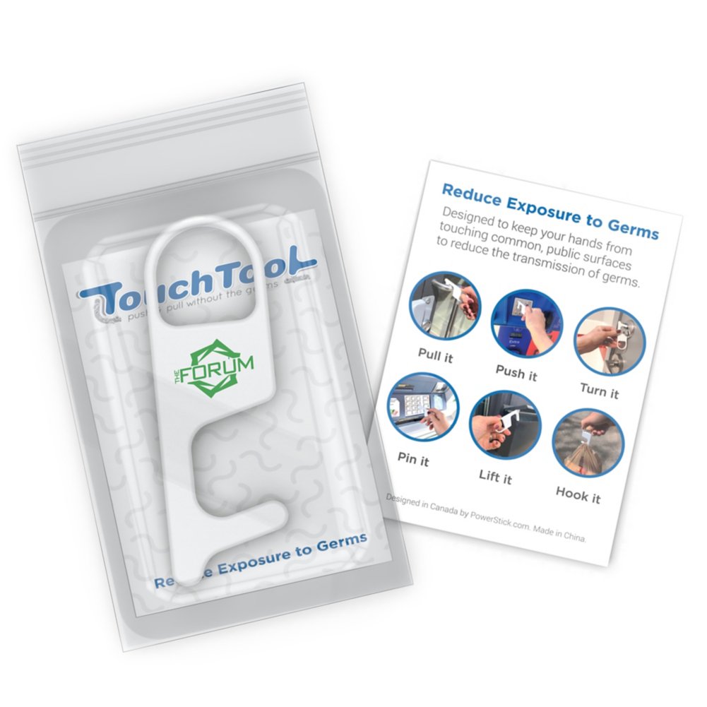 Add Your Logo: Hands-Off Touch Tool