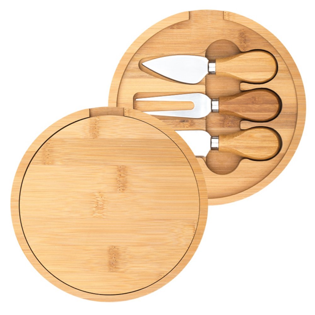 Add Your Logo: Charming Charcuterie Board and Knife Set