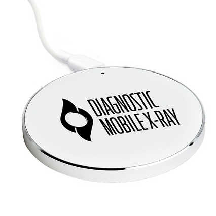 Add Your Logo: Sleek Metallic Wireless Charger