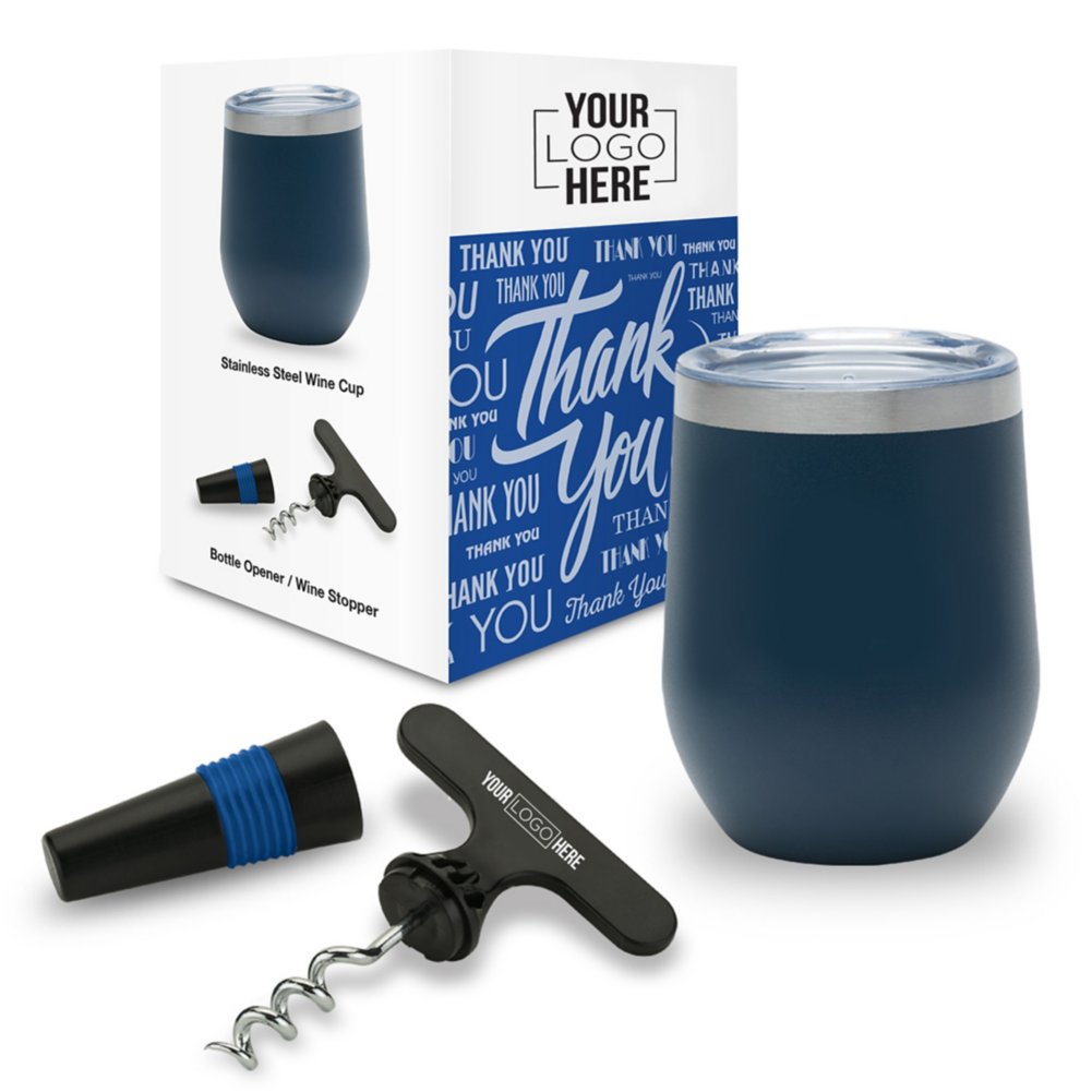 Add Your Logo: Cheers to You Gift Set