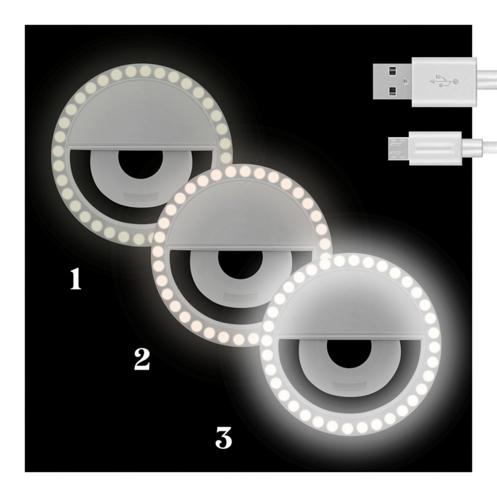 Add Your Logo: Selfie Ring Light