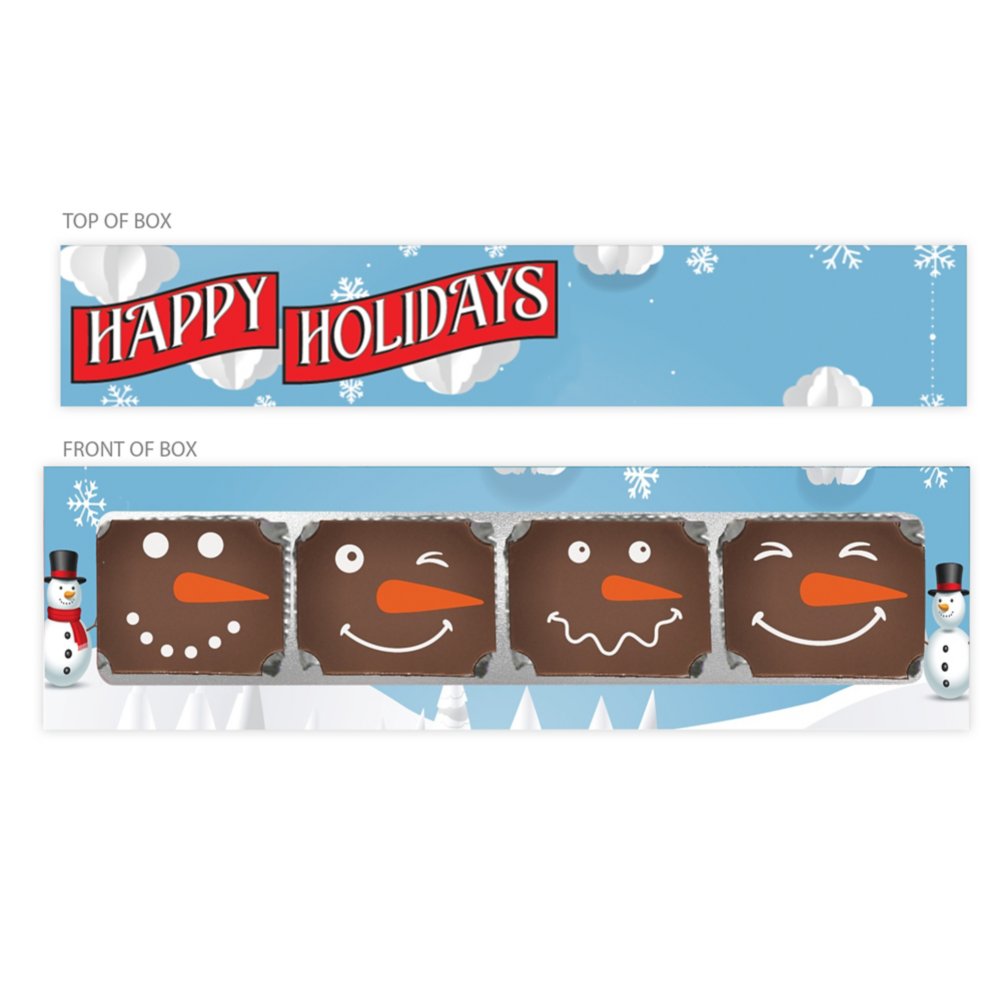 Add Your Logo: Holiday Chocolate Box