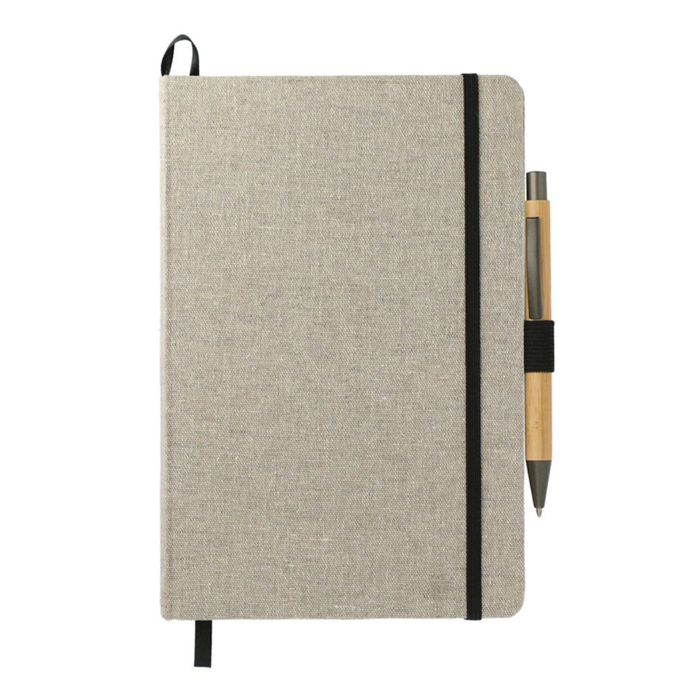 View larger image of Add Your Logo: Sustainably Sourced Notebook Set