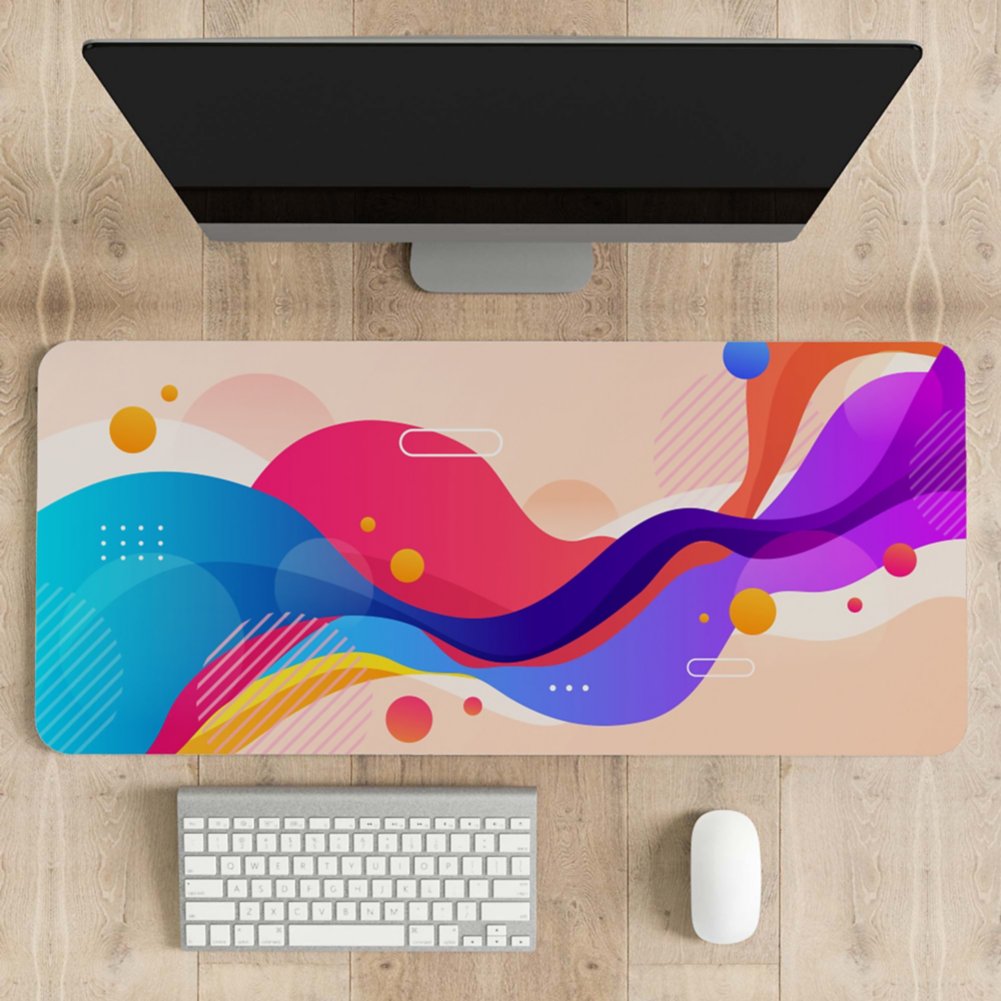 Add Your Logo: Eco-Friendly Recycled Desk Mat