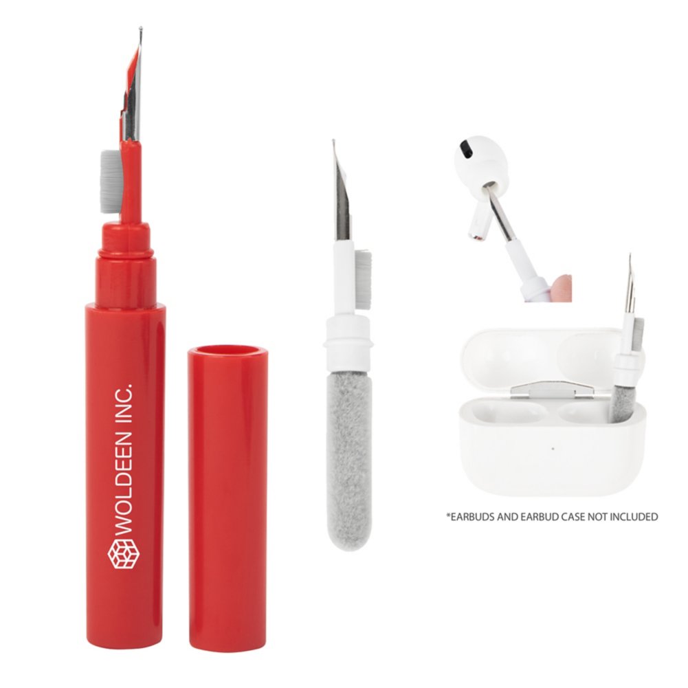 Add Your Logo: Easy Earbud Cleaning Set