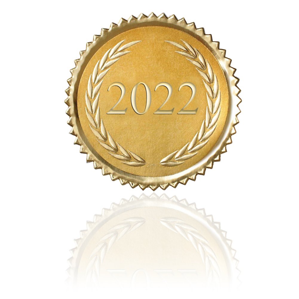 View larger image of Certificate Seal - 2022 Laurels