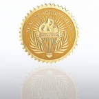 View larger image of Certificate Seal - Seal Of Achievement Torch