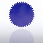 View larger image of Blank Certificate Seal - Blue