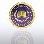 View larger image of Certificate Seal - Academic Excellence - Blue/Gold