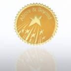 View larger image of Certificate Seal - Above & Beyond Stars - Gold