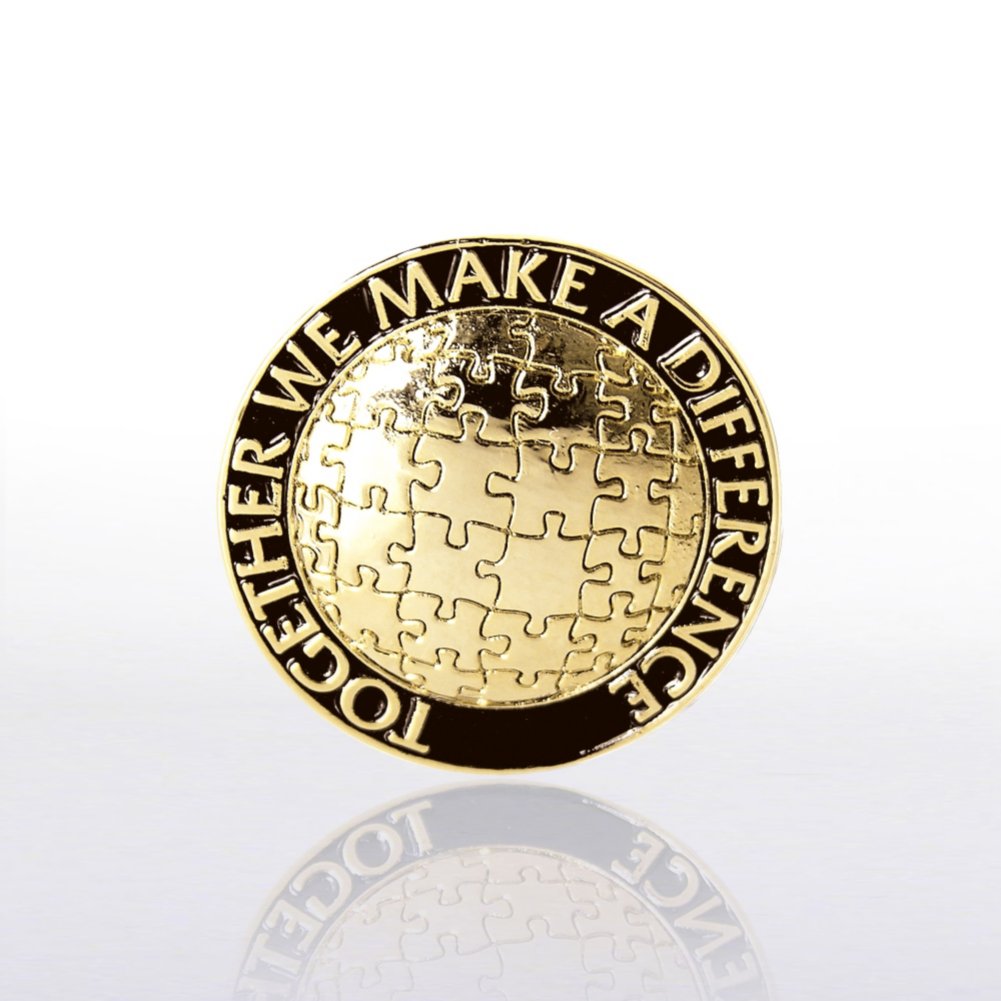 Lapel Pin - Together We Make A Difference