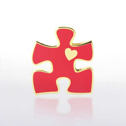 Lapel Pin - Essential Piece with Heart